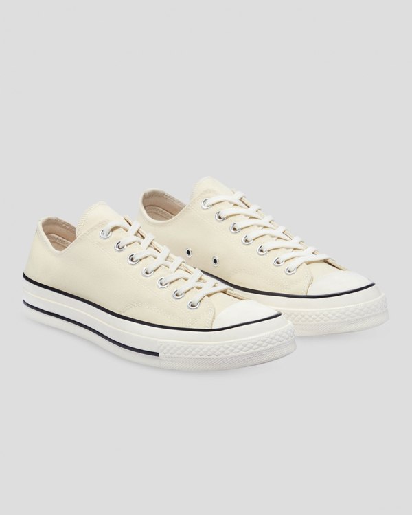 Converse Chuck 70 Seasonal Beige Sko Danmark - Converse Lave Sneakers Herre - 80379NBRO